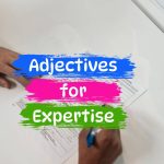 expertise adjectives