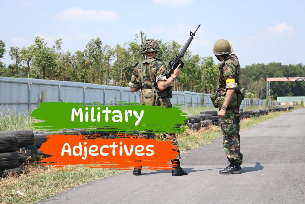 military adjectives