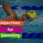 ddjectives for swimming