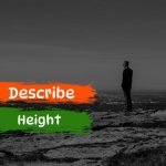 describe height